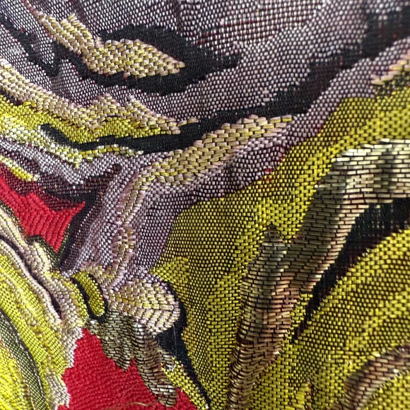 Joseph Ribkoff Jacket Gold Green Mauve and red jacket in a generous size 8 - Picture 4 of 5